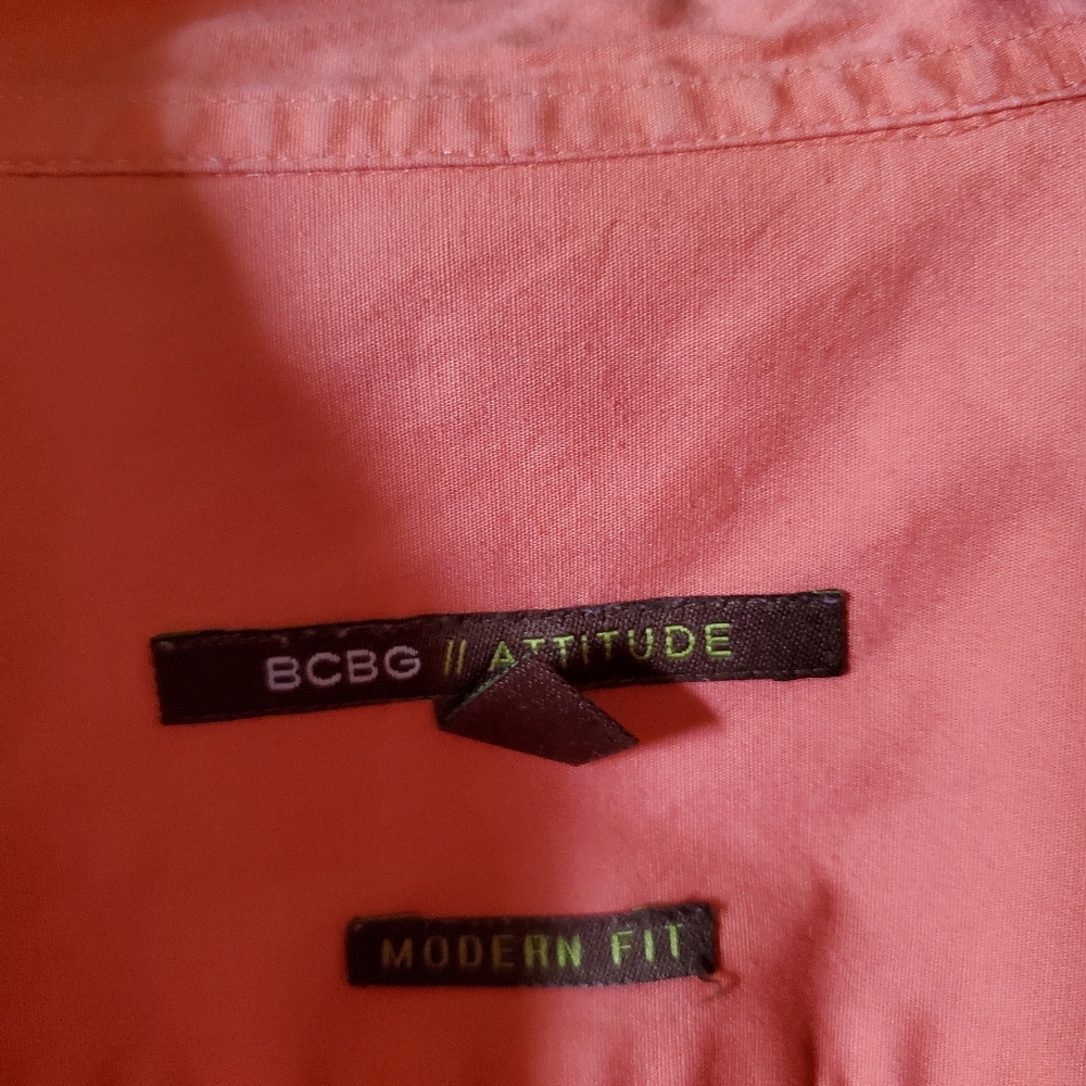 Coral Button Shirt